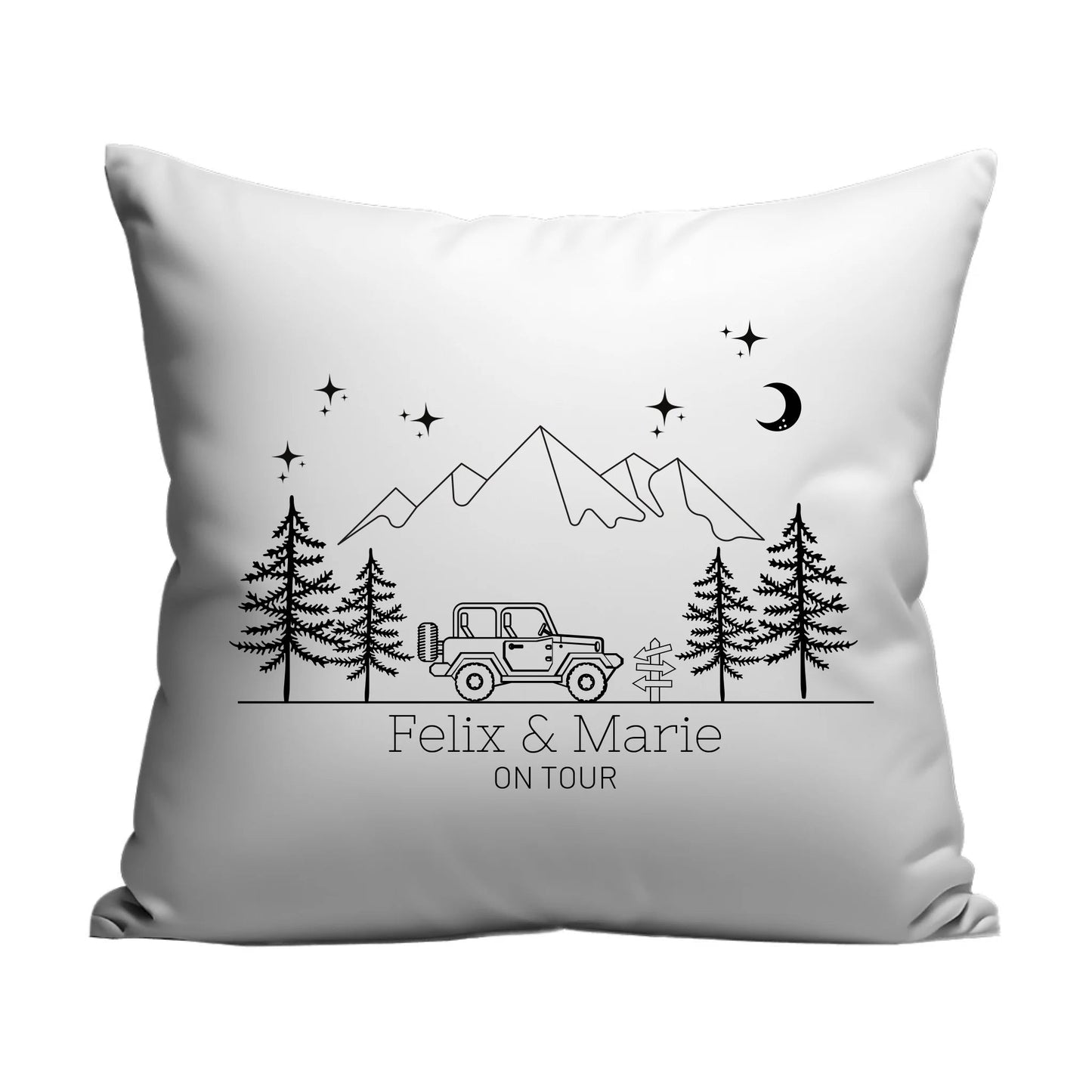 Personalisiertes Camping Kissen Geländewagen Little Mathilda Little Mathilda Kissen