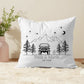 Personalisiertes Camping Kissen Offroad 4x4 (40x40cm Baumwolle) Little Mathilda Little Mathilda Kissen