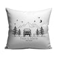 Personalisiertes Camping Kissen Offroad 4x4 (40x40cm Baumwolle) Little Mathilda Little Mathilda Kissen