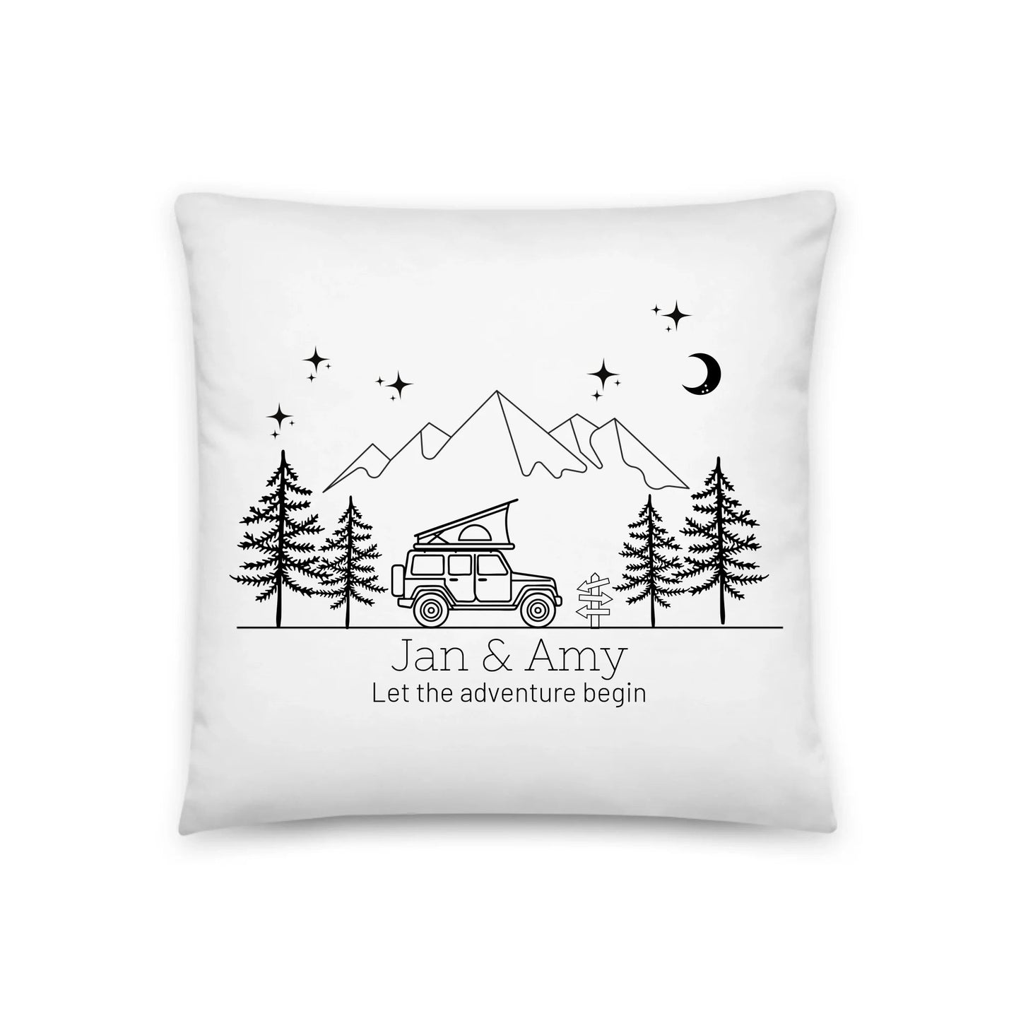 Personalisiertes Camping Kissen Offroad Little Mathilda Little Mathilda Kissen