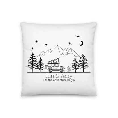 Personalisiertes Camping Kissen Offroad Little Mathilda Little Mathilda Kissen