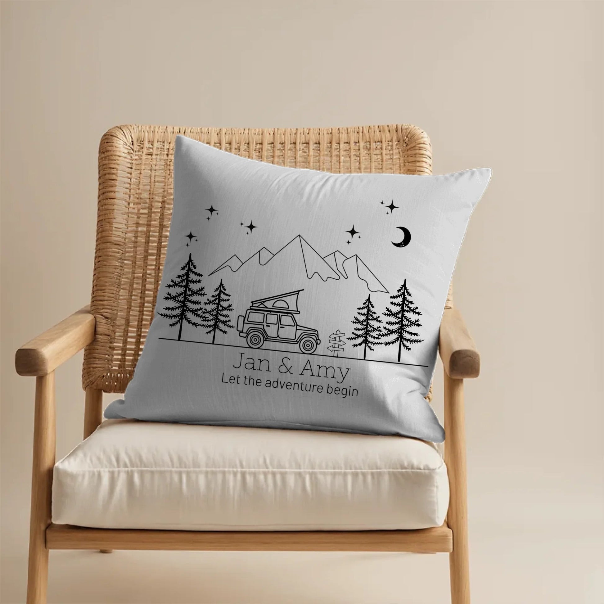 Personalisiertes Camping Kissen Offroad Little Mathilda Little Mathilda Kissen