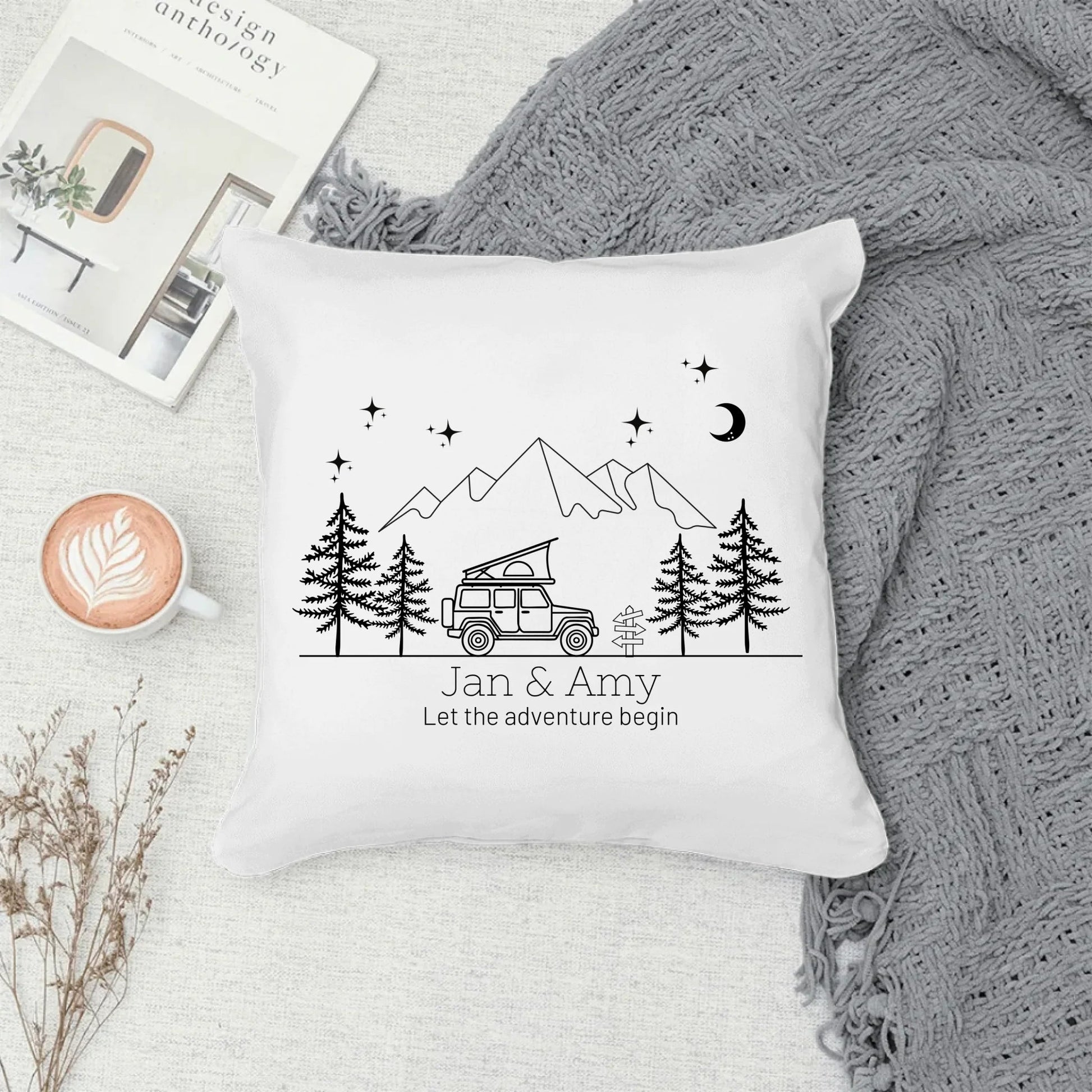 Personalisiertes Camping Kissen Offroad Little Mathilda Little Mathilda Kissen