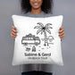 Personalisiertes Camping Kissen Sommerurlaub Little Mathilda Little Mathilda Kissen