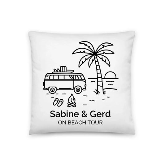 Personalisiertes Camping Kissen Sommerurlaub Little Mathilda Little Mathilda Kissen