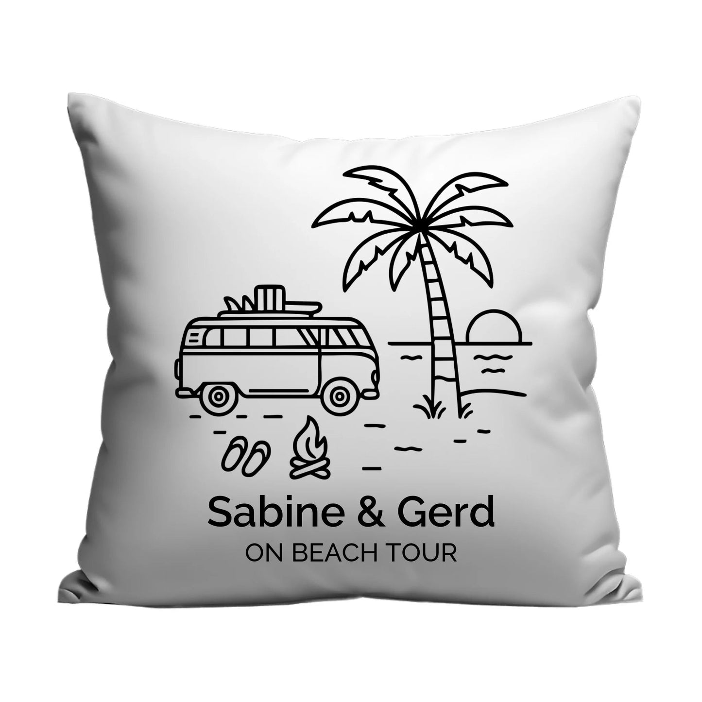Personalisiertes Camping Kissen Sommerurlaub Little Mathilda Little Mathilda Kissen