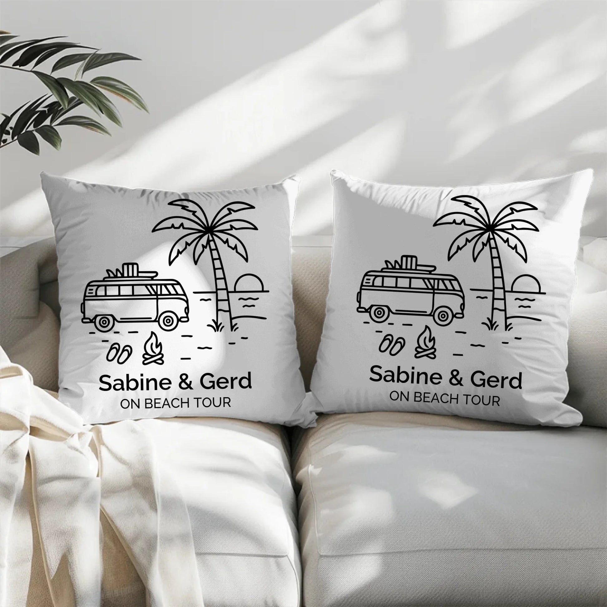 Personalisiertes Camping Kissen Sommerurlaub Little Mathilda Little Mathilda Kissen