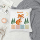 Personalisiertes Geburtskissen: Fuchs (40x40cm Baumwolle) Little Mathilda Little Mathilda Kissen