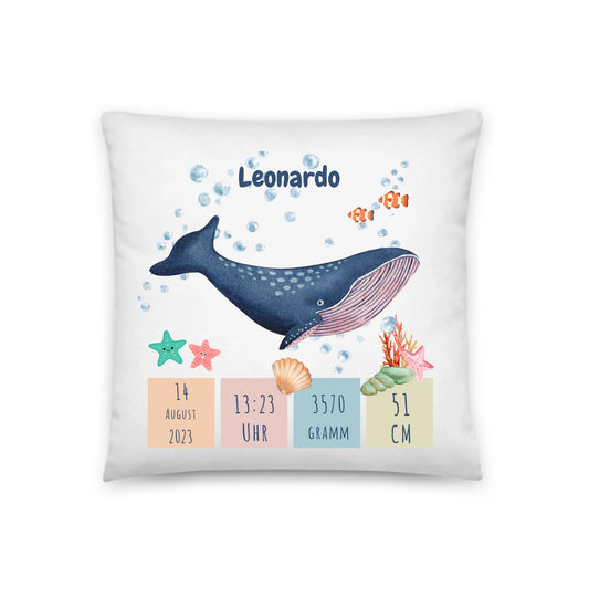 Personalisiertes Geburtskissen Little Mathilda Little Mathilda Kissen