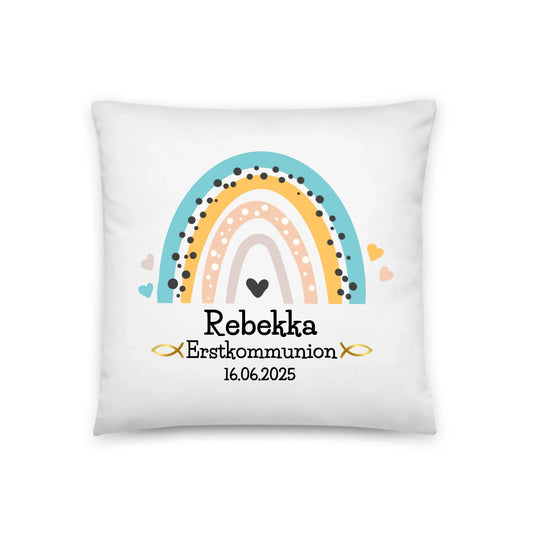 Personalisiertes Kissen zur Erstkommunion (40x40cm Baumwolle) Little Mathilda Little Mathilda Kissen