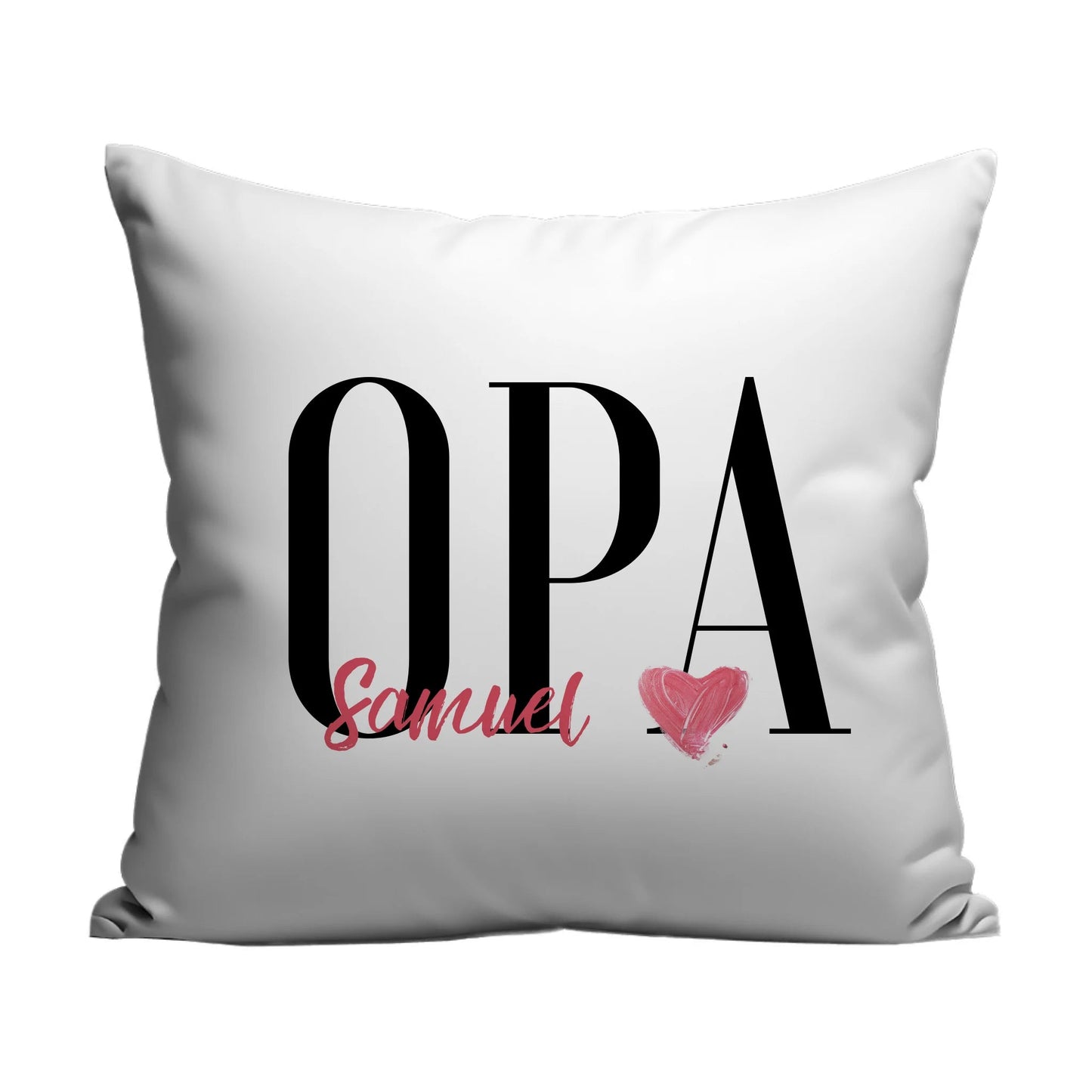 Personalisiertes Opa Kissen mit Namen der Enkelkinder Little Mathilda Little Mathilda Kissen