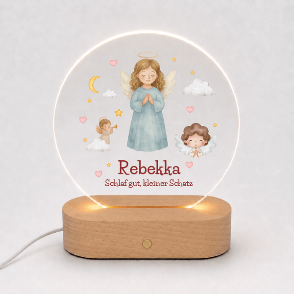 Personalisiertes Acryl-Nachtlicht mit Namen – Gute-Nacht-Licht für Kinder Little Mathilda Little Mathilda Nachtlicht