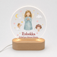 Personalisiertes Acryl-Nachtlicht mit Namen – Gute-Nacht-Licht für Kinder Little Mathilda Little Mathilda Nachtlicht
