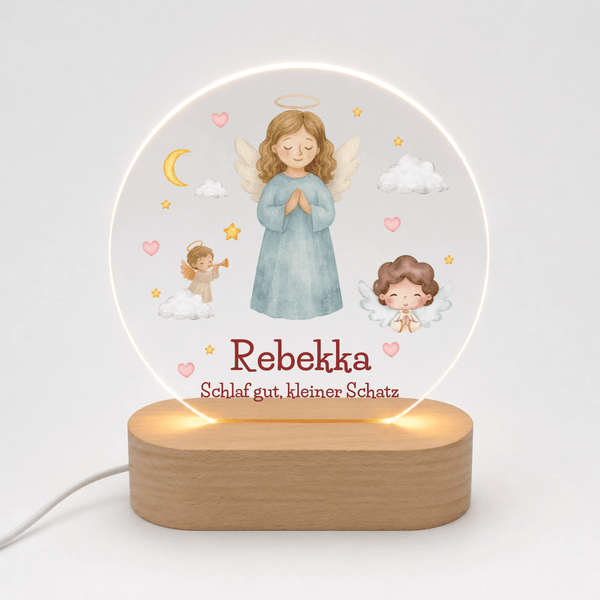 Personalisiertes Acryl-Nachtlicht mit Namen – Gute-Nacht-Licht für Kinder Little Mathilda Little Mathilda Nachtlicht