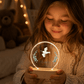 Personalisiertes Acryl-Nachtlicht zur Taufe mit Namen, Datum & Spruch Little Mathilda Little Mathilda Nachtlicht