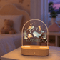 Personalisiertes Nachtlicht mit Name & Datum – Wal und Meerestiere Little Mathilda Little Mathilda Nachtlicht