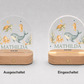 Personalisiertes Nachtlicht mit Name & Datum – Wal und Meerestiere Little Mathilda Little Mathilda Nachtlicht
