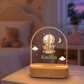 Personalisiertes Nachtlicht mit Namen und Datum – Safari-Tiere im Heißluftballon Little Mathilda Little Mathilda Nachtlicht