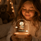 Personalisiertes Nachtlicht mit Namen und Datum – Safari-Tiere im Heißluftballon Little Mathilda Little Mathilda Nachtlicht