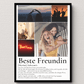 Beste Freundin Geschenk - personalisiertes Definitions Poster Beste Freundin Little Mathilda Little Mathilda Poster