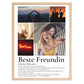Beste Freundin Geschenk - personalisiertes Definitions Poster Beste Freundin Little Mathilda Little Mathilda Poster