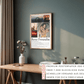 Beste Freundin Geschenk - personalisiertes Definitions Poster Beste Freundin Little Mathilda Little Mathilda Poster