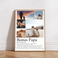 Bonus Papa - Personalisiertes Poster mit Fotos Little Mathilda Little Mathilda Poster