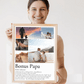 Bonus Papa- Personalisiertes Poster mit Fotos Little Mathilda Little Mathilda Poster