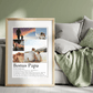 Bonus Papa - Personalisiertes Poster mit Fotos Little Mathilda Little Mathilda Poster