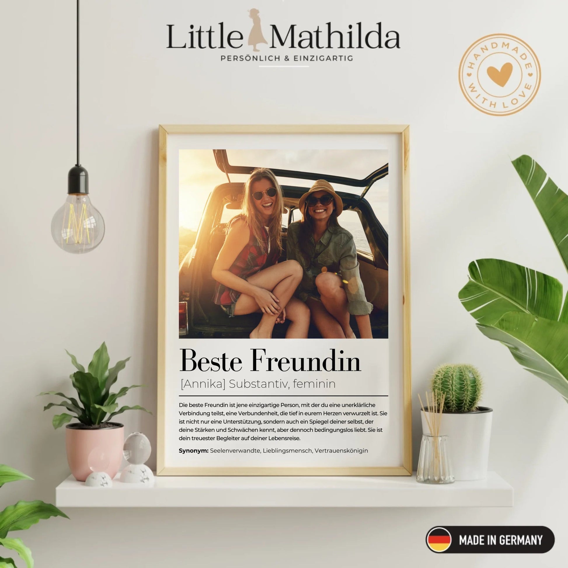 Definitionsposter "Beste Freundin" Little Mathilda Little Mathilda Poster