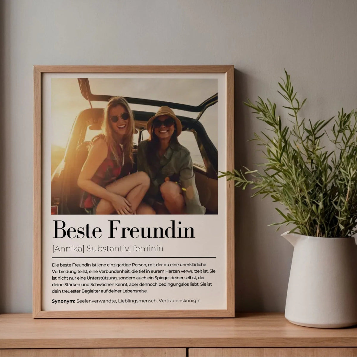 Definitionsposter "Beste Freundin" Little Mathilda Little Mathilda Poster