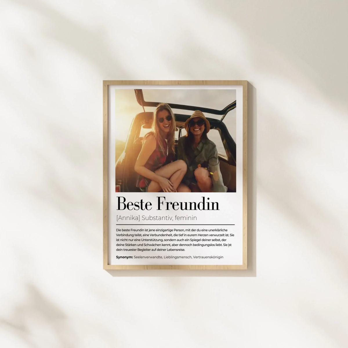 Definitionsposter "Beste Freundin" Little Mathilda Little Mathilda Poster