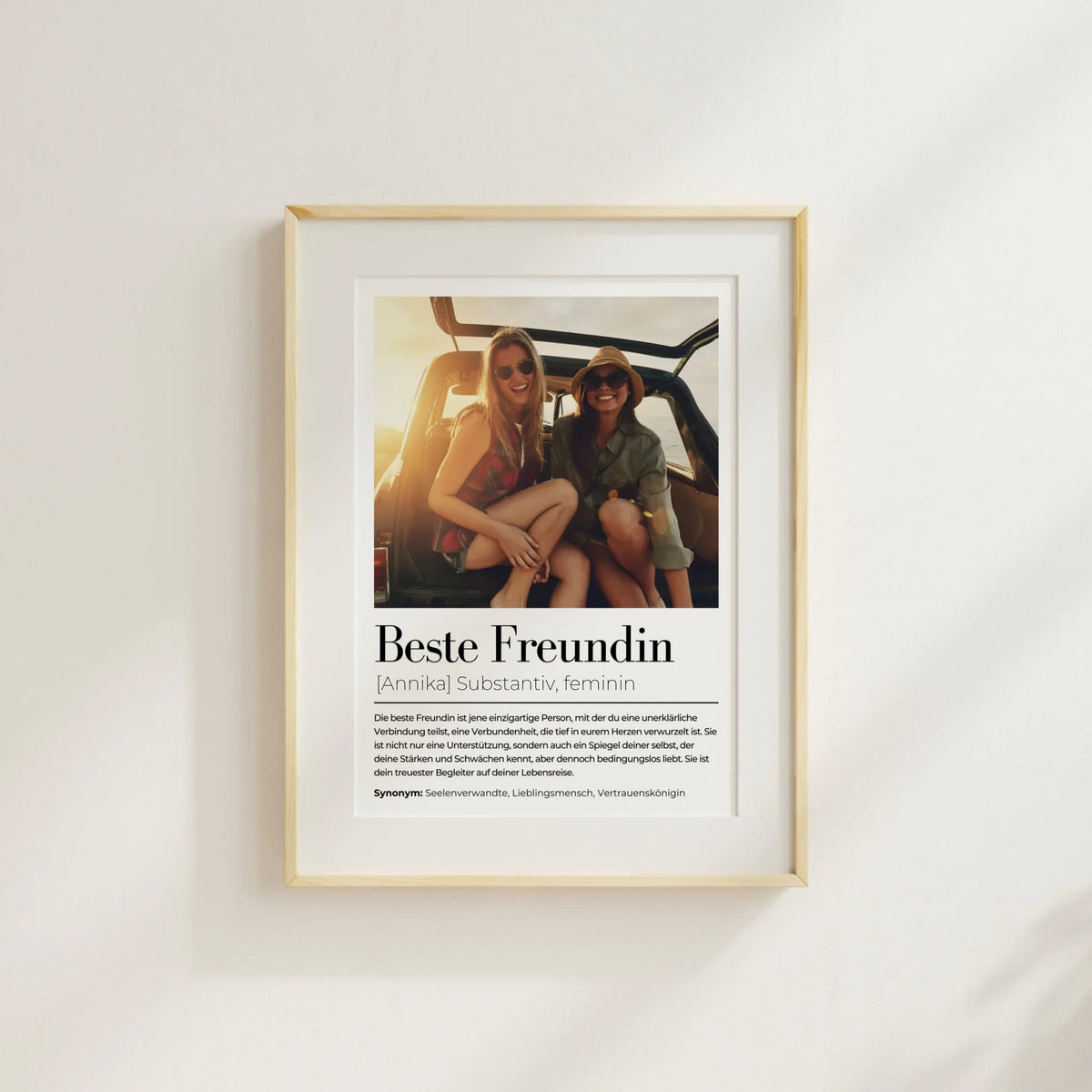 Definitionsposter "Beste Freundin" Little Mathilda Little Mathilda Poster