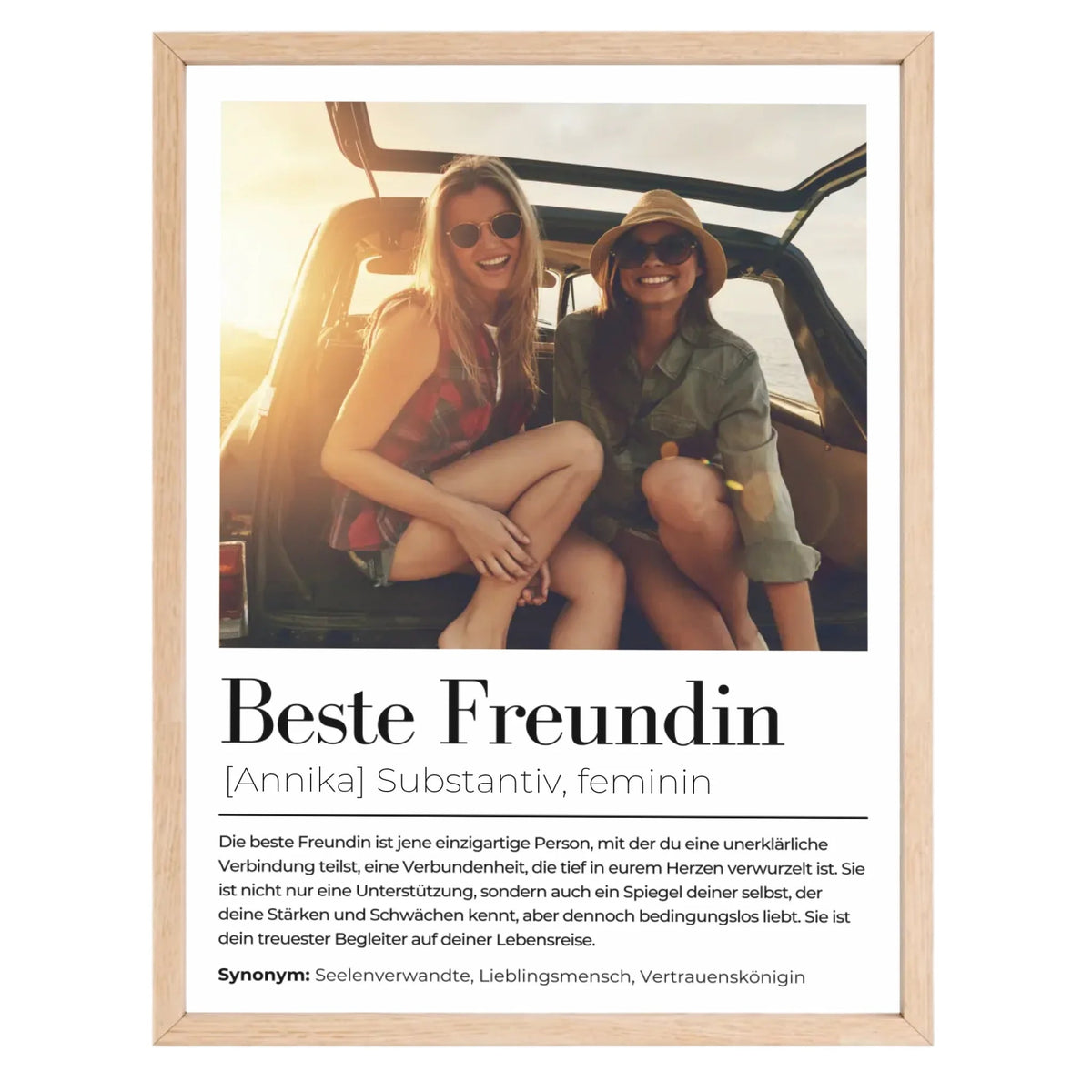 Definitionsposter "Beste Freundin" Little Mathilda Little Mathilda Poster