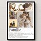 Familie - personalisiertes Definitions Poster als Fotocollage Little Mathilda Little Mathilda Poster