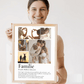 Familie - personalisiertes Definitions Poster als Fotocollage Little Mathilda Little Mathilda Poster