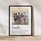 Familie - personalisiertes Definitions Poster mit Wunschfoto Little Mathilda Little Mathilda Poster