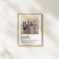 Familie - personalisiertes Definitions Poster mit Wunschfoto Little Mathilda Little Mathilda Poster