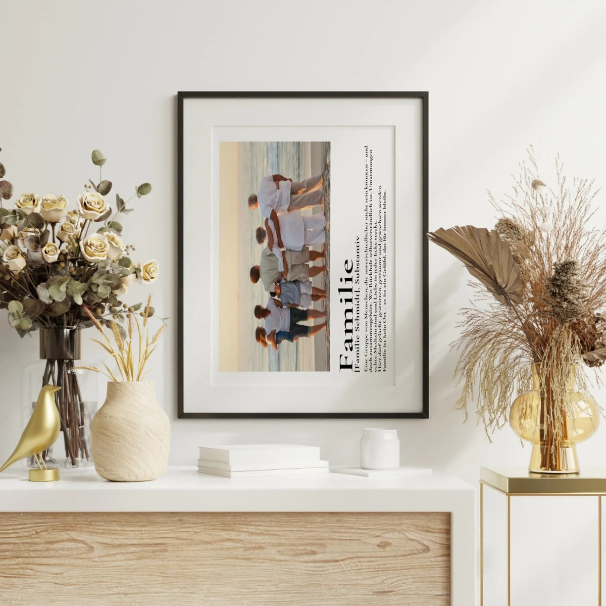 Familie - personalisiertes Definitions Poster mit Wunschfoto Little Mathilda Little Mathilda Poster