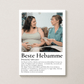 Geschenk Hebamme- personalisiertes Poster Beste Hebamme Little Mathilda Little Mathilda Poster