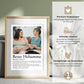 Geschenk Hebamme- personalisiertes Poster Beste Hebamme Little Mathilda Little Mathilda Poster