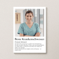 Geschenk Krankenschwester- personalisiertes Poster Beste Krankenschwester Little Mathilda Little Mathilda Poster