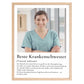 Geschenk Krankenschwester- personalisiertes Poster Beste Krankenschwester Little Mathilda Little Mathilda Poster