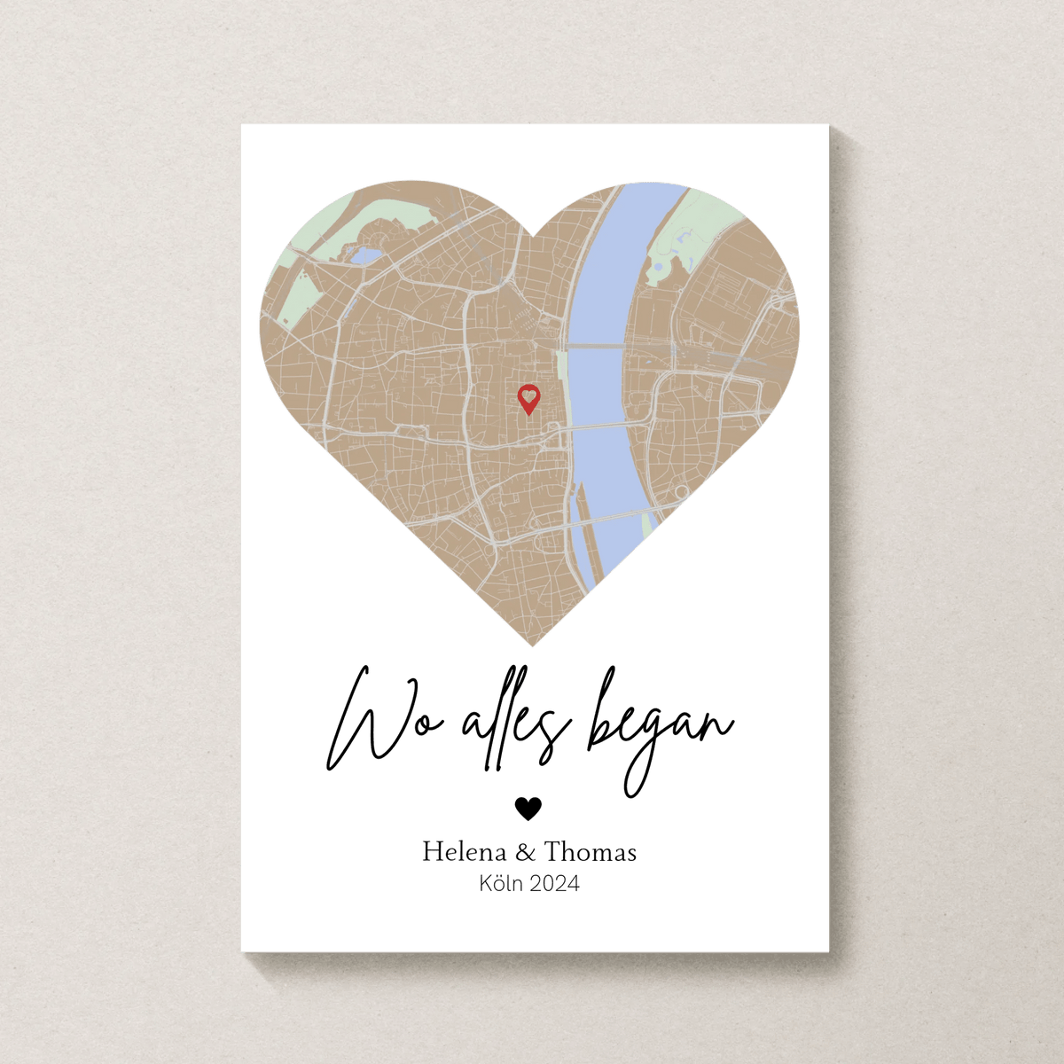 Herzkarte- Unsere erste gemeinsame Wohnung Little Mathilda Little Mathilda Poster