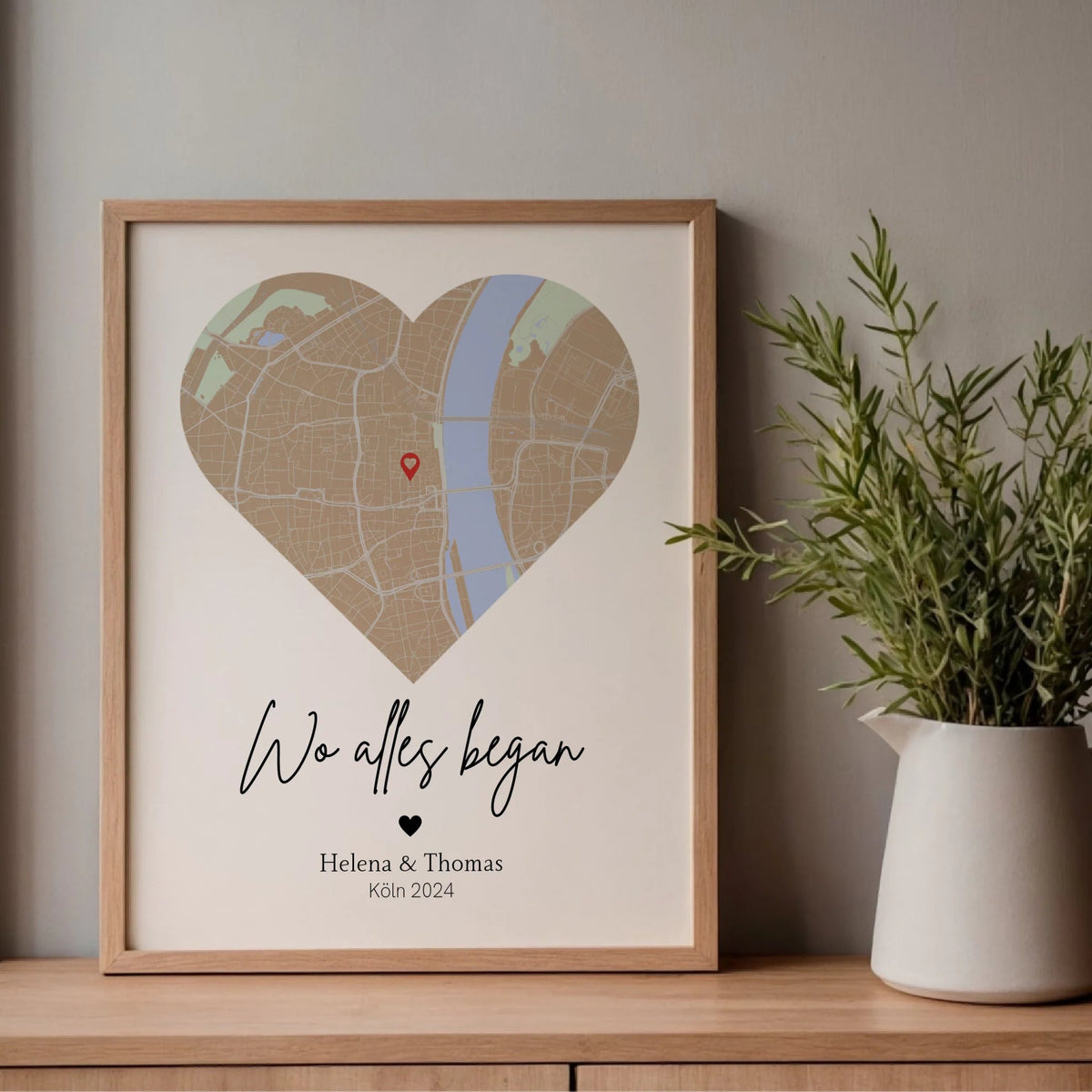 Herzkarte- Unsere erste gemeinsame Wohnung Little Mathilda Little Mathilda Poster