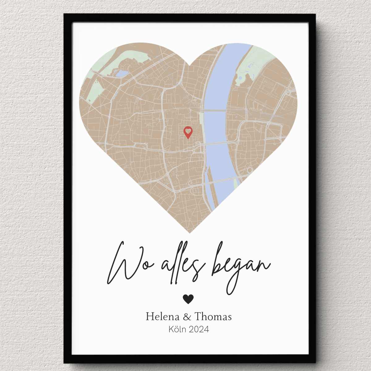 Herzkarte- Unsere erste gemeinsame Wohnung Little Mathilda Little Mathilda Poster