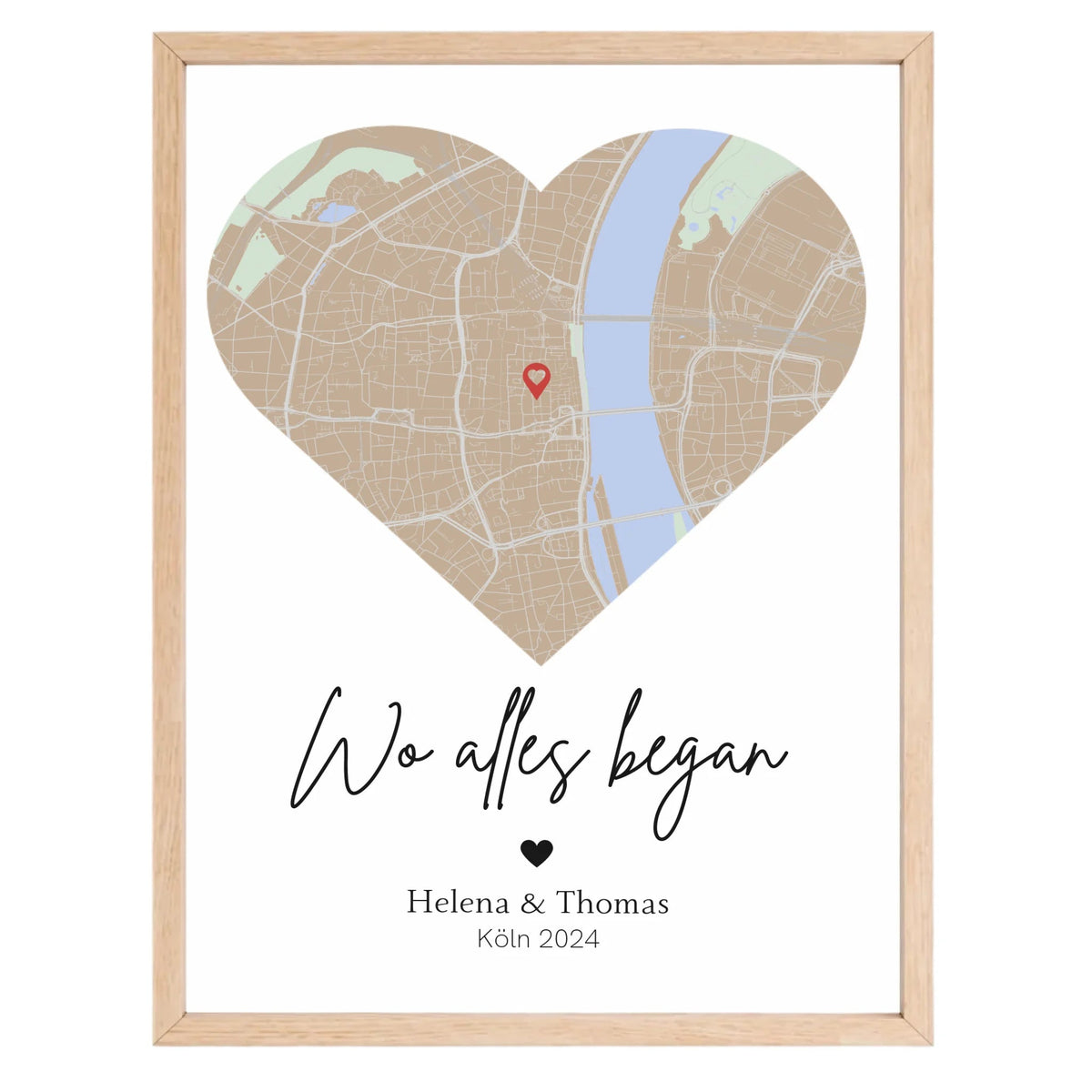 Herzkarte- Unsere erste gemeinsame Wohnung Little Mathilda Little Mathilda Poster