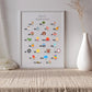 Kinderzimmerposter: Mein Alphabet Little Mathilda Little Mathilda Poster