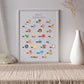 Kinderzimmerposter: Mein Alphabet Little Mathilda Little Mathilda Poster