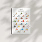 Kinderzimmerposter: Mein Alphabet Little Mathilda Little Mathilda Poster
